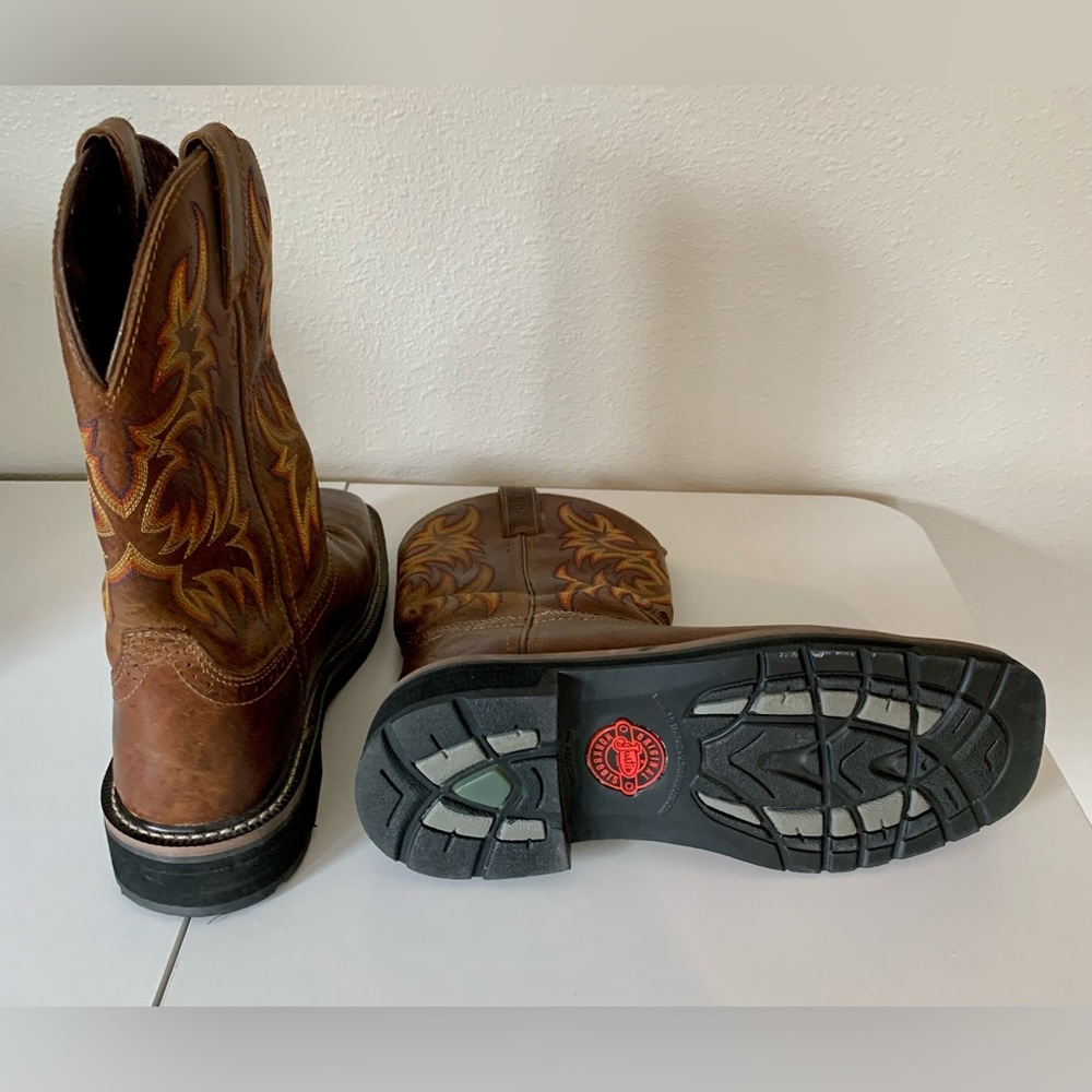 Justin Steel Toe Boot - Picture 4 of 5